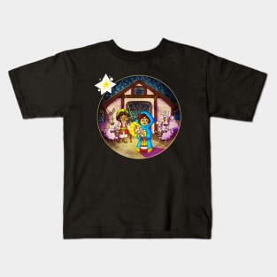 Christmas Manger Kids T-Shirt